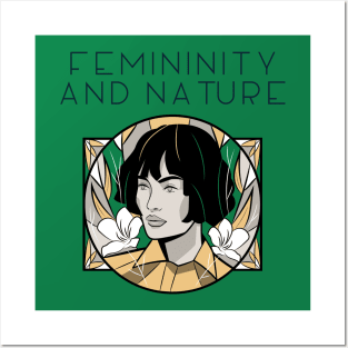 Femininity & Nature Posters and Art